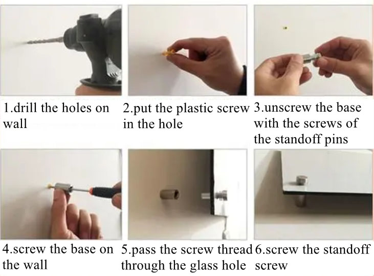 standoff screws installation guide