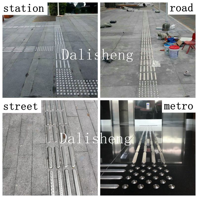 tactile indicator studs and strips application